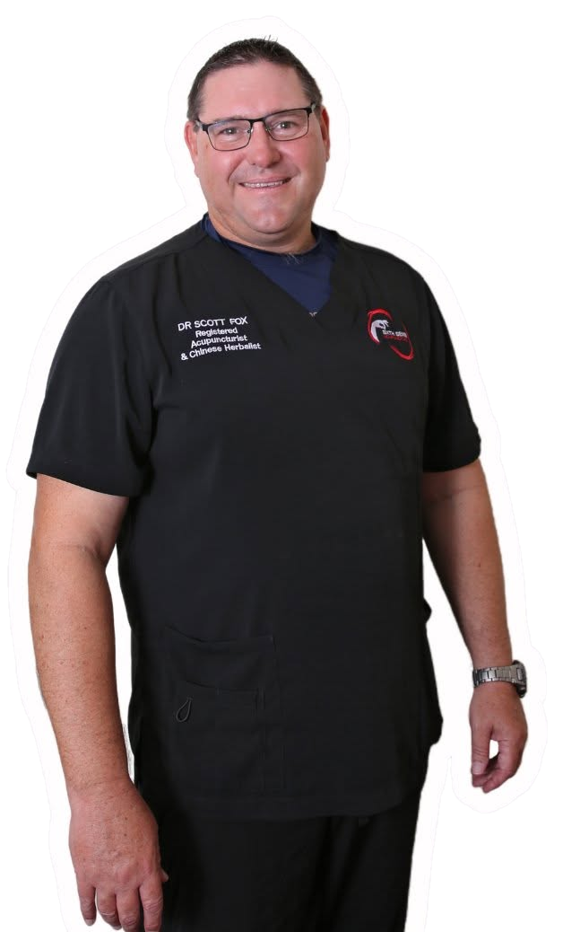 Dr Scott Fox, mobile acupuncturist for aged care clients in Brisbane